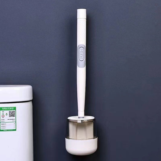 SmartClean™ Silicone Toilet Brush with Soap Dispenser