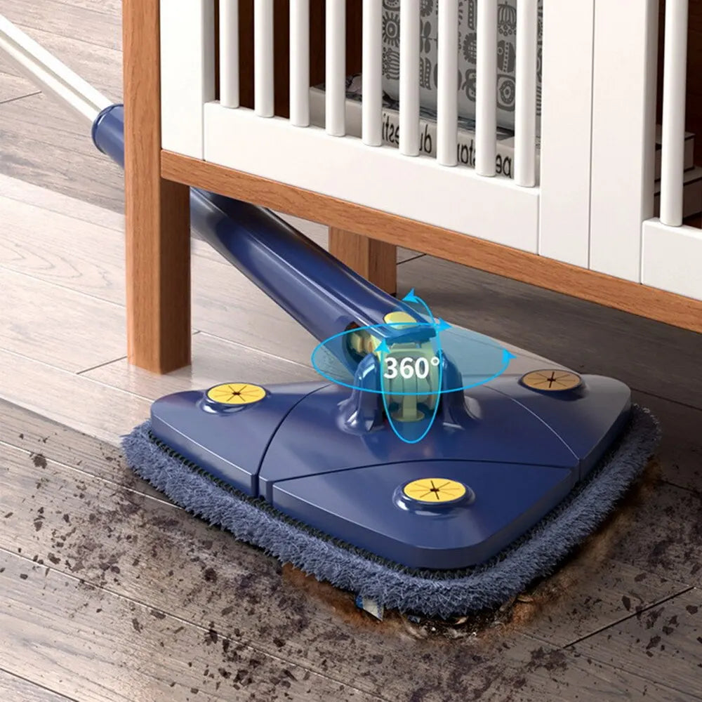 FlexiMop 360° – Adjustable Triangular Rotating Mop